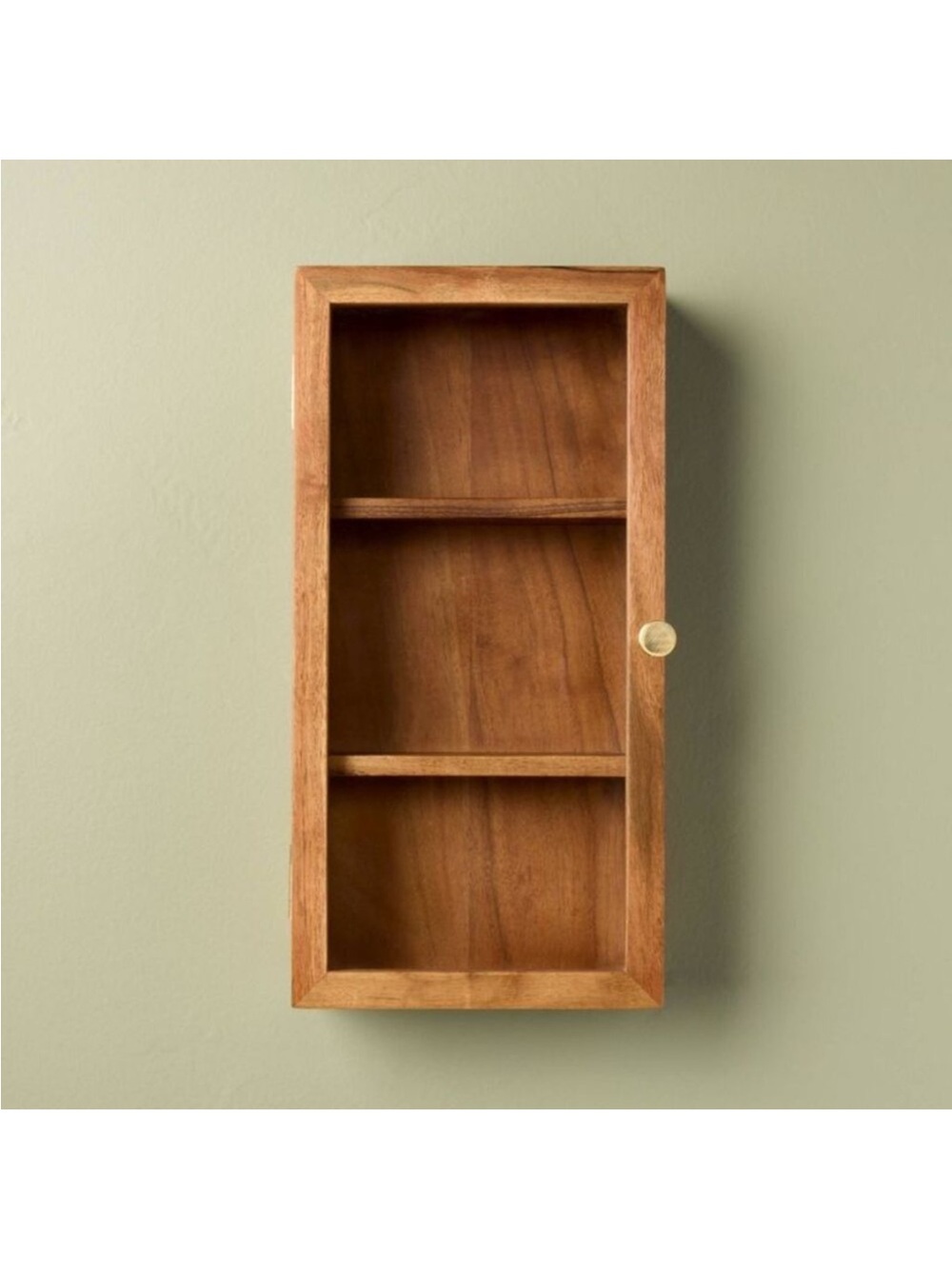 NEW! Hearth & Hand w/Magnolia ~ Wall Mounted Wood Display Box
